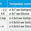 Шланг 4,8х9,6 16 см SANT